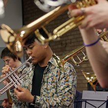 Lancashire County Street Band Easter Workshop Day