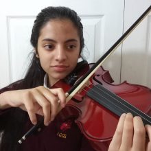 Radhika violin close